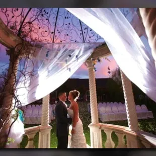 Sunset in the Gardens