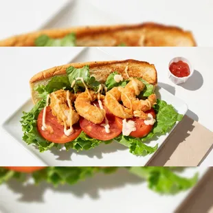Vegan Shrimp Sub