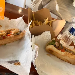 Vegan Shrimp Sub or Wrap/ Portobello Mushroom Cheesesteak Sub or Wrap