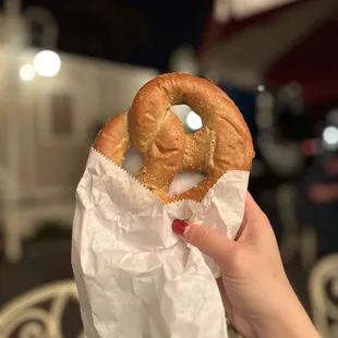 Cream Cheese-filled Pretzel