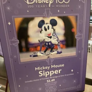 Disney100 Mickey Mouse Sipper