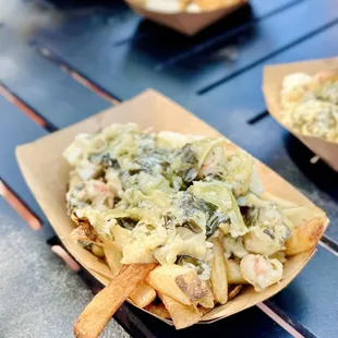 Shrimp Scampi Poutine