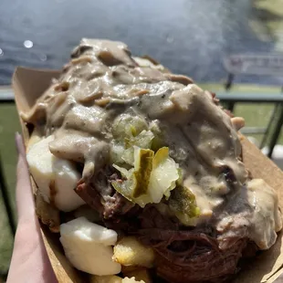 Braised Beef Poutine