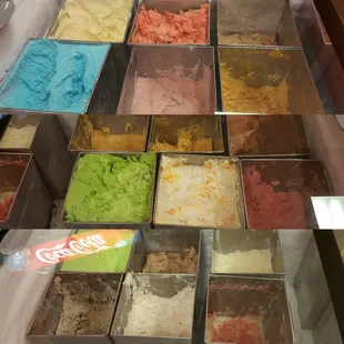 Other freezers serve ice creams.