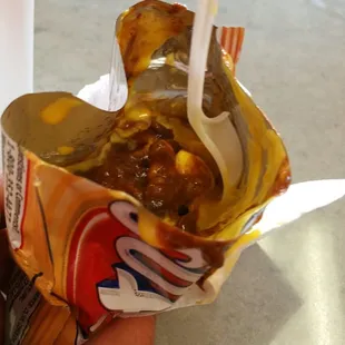 Who doesn't like Frito Pie? $1.75 gets you a smile and a heart burn.
