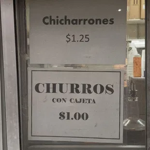 Churros y Chicharrones