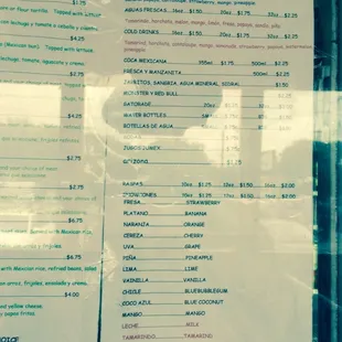 Menu part 2