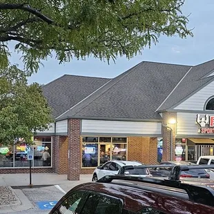 Exterior, its a good looking place, most other businesses are closed in the mall so it has good parking available.