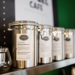 We serve a wide variety of Smith Teamaker Teas