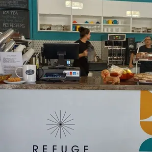 Orderings countertop.