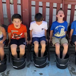 Frozen Toe Challenge.