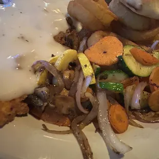 grilled vegetables were on point
