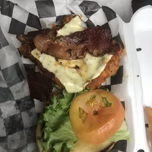 Buffalo chicken sandwich