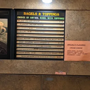 Spreads/cream cheese