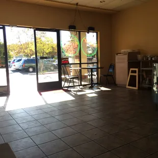 View of the front entrance