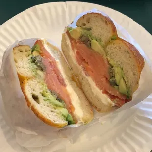 Lox bagel