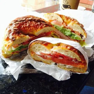 Nova Lox Sandwich