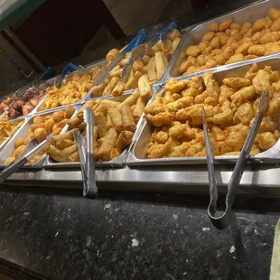 Buffet -fried section