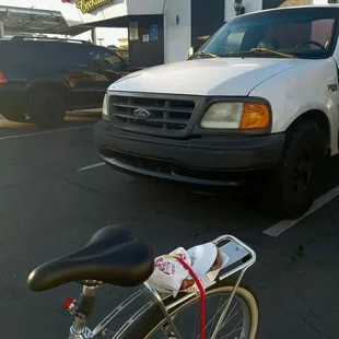 You can also bring your own healthy food here. (as long as you secure the load)
