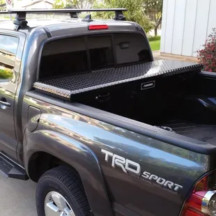 Just got my truck box back from Tyler and the guys. Loving the quality. Just what I asked for and then some. And in only 3 work days!