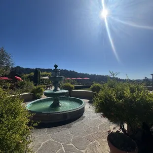The winery outside