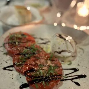 Buratta Caprese Salad