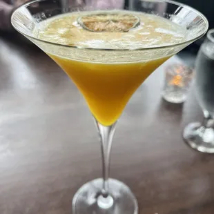 Mango Martini cocktail