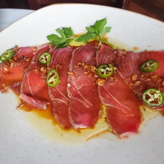 Tuna Carpaccio