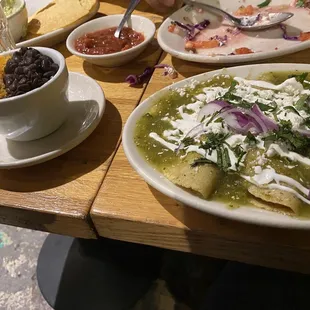 Enchiladas Verdes