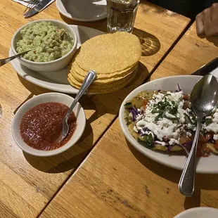 Guacamole y Tostadas