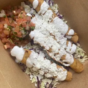 Taquitos de Papa