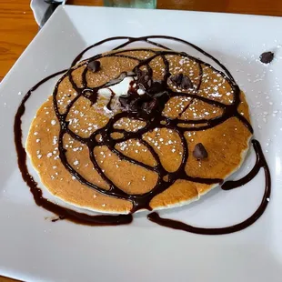 Chocolate pancake