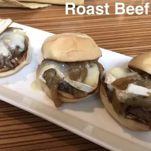 Roast Beef Sliders