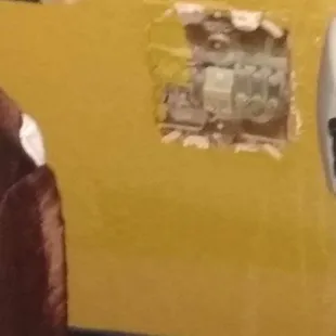 This is where phone should have been  hooked up at