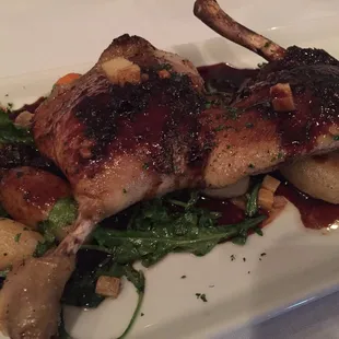 Spiced-Brined whole roasted duck