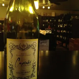 My favorite. $11 for the bottle $10 corkage. Do the math. Great price to enjoy such a great atmosphere!