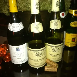 2009 White Burgundies