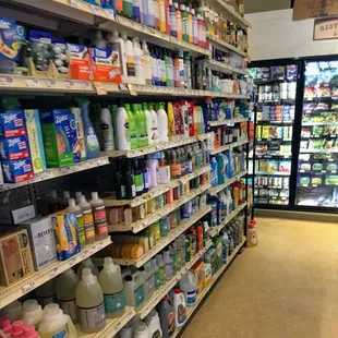 a grocery store aisle