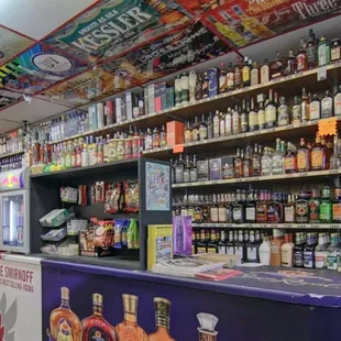 the front of the store