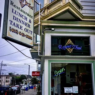 The exterior of Regent Thai on Church and 30th.