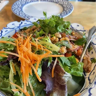 Duck larb- tasty!