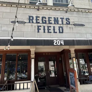 the front entrance of regent&apos;s field