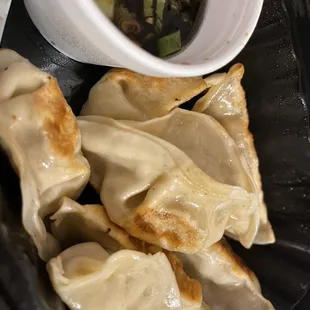 8 Pan Fried Dumplings