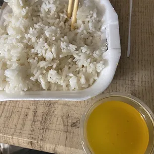 Rice was good. Hence the one star.