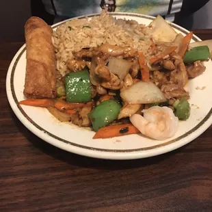 Chicken with black bean sauce