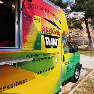 Menu as of March 2018