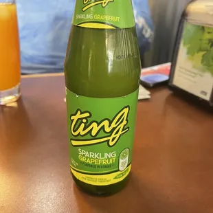 Ting grapefruit soda