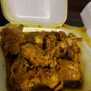 Small curry chicken