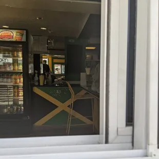 The pick up window