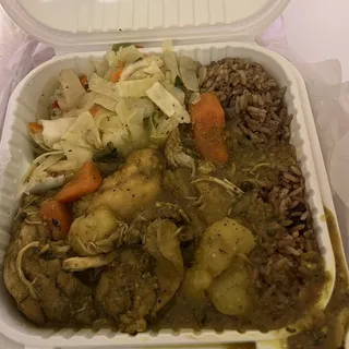 Curry Crazy Chicken Platter